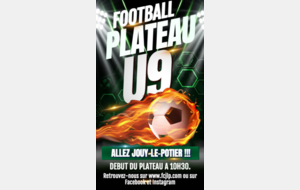 Plateau U9 à Jouy-Le-Potier
