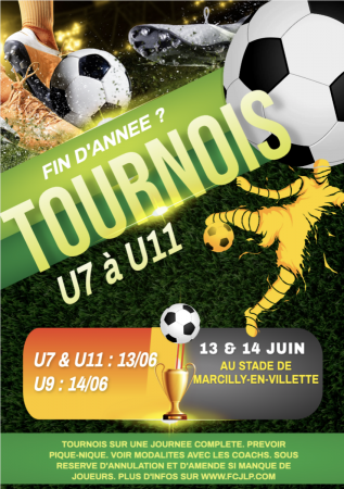TOURNOI MARCILLY U7 à U11
