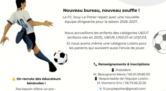Un nouveau souffle pour le FCJLP !